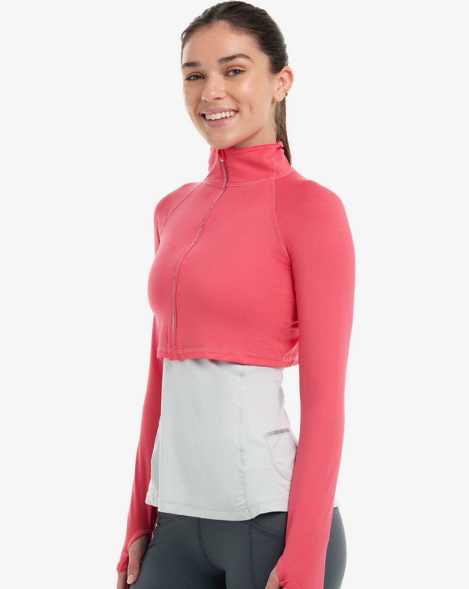 【BAON】[unisex] Tsubaki Collar Button Crop Jacket Amazon.com: Zando Short Bomber Jacket Women Crop Jacket