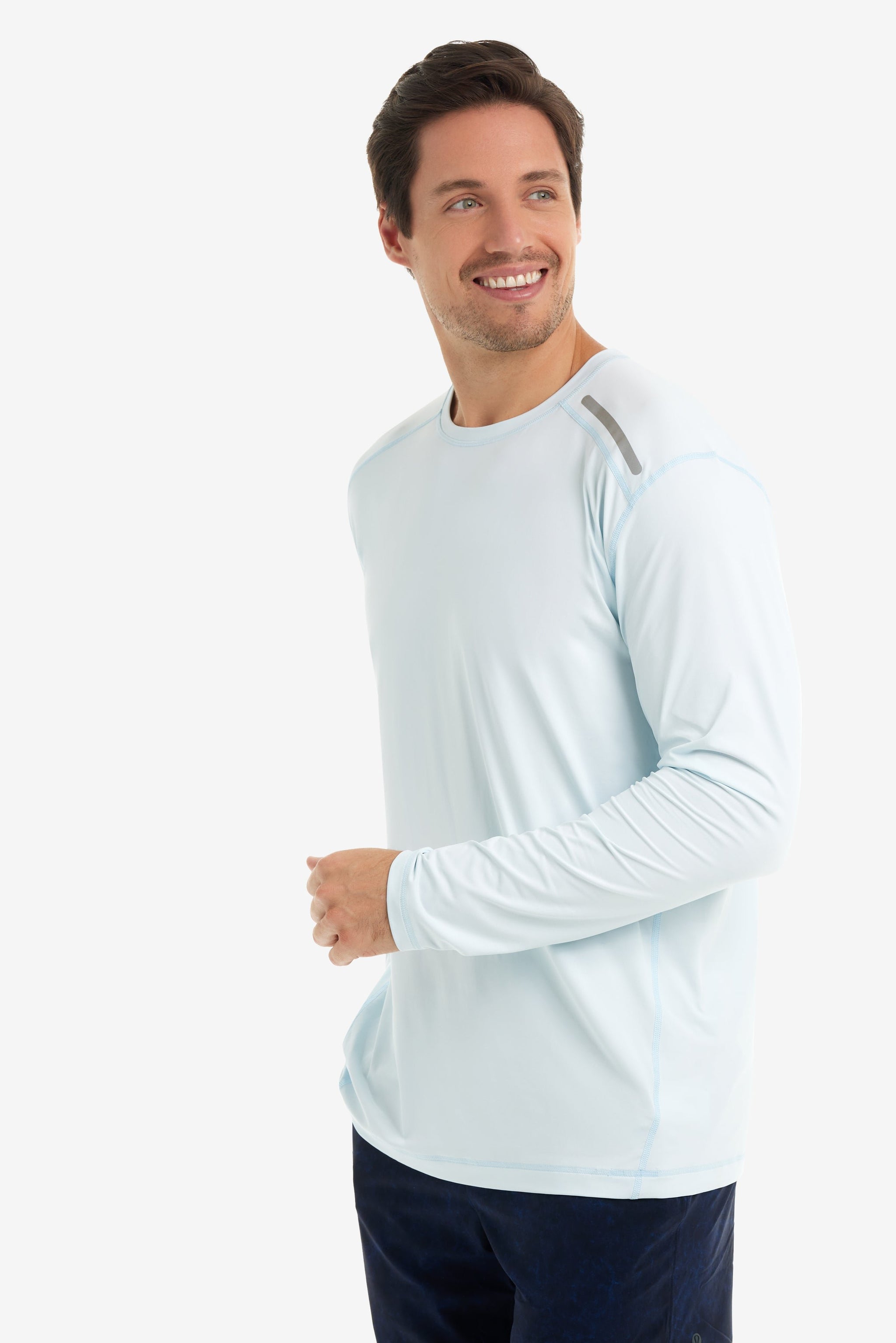 Tシャツ・カットソー THE COLDEST MOMENT TCM beta service long sleeve whiteivory 12002IceBlueside_ea03b72d-155b