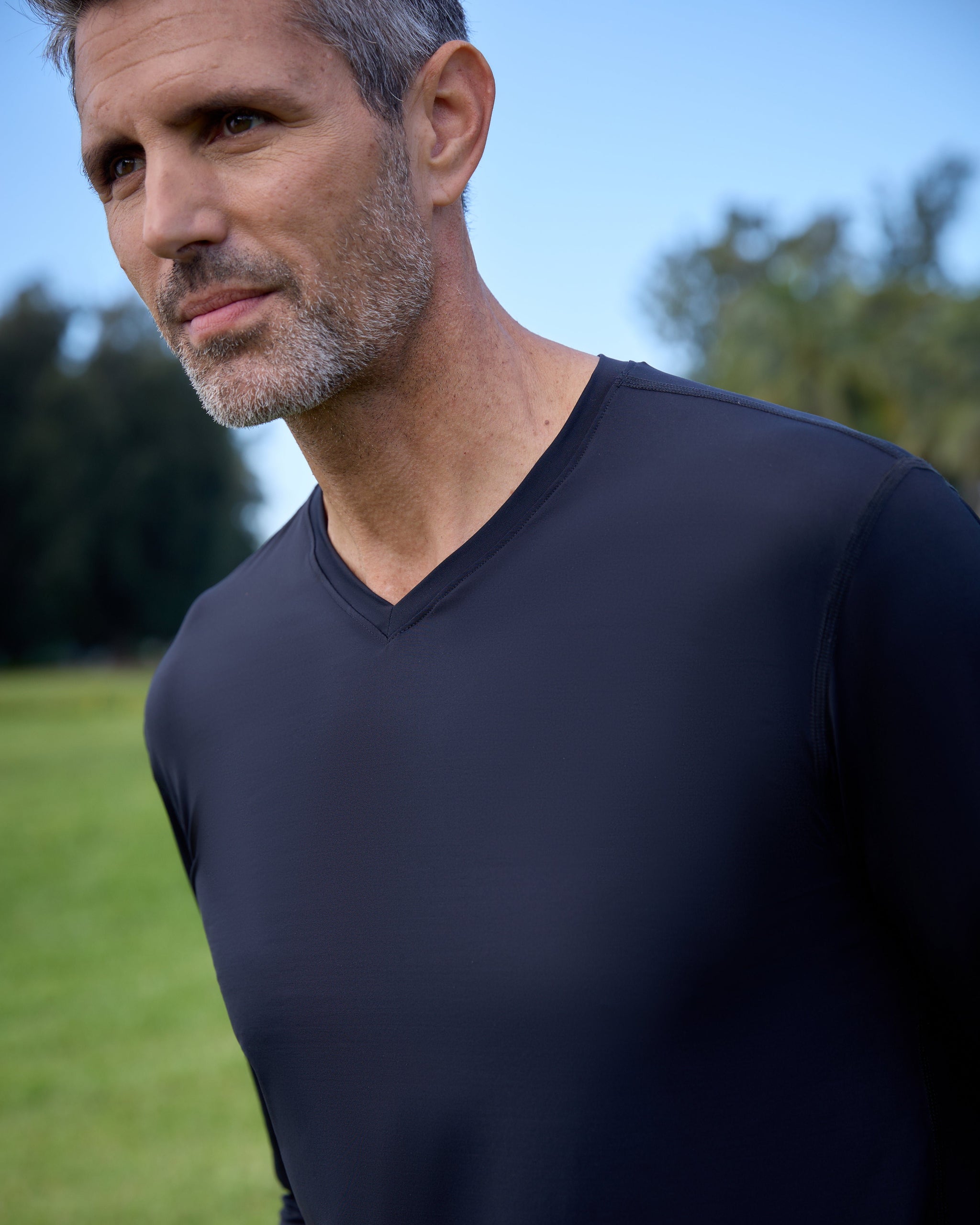 men's v neck dress t shirts Men's Organic Cotton V-Neck T-Shirt