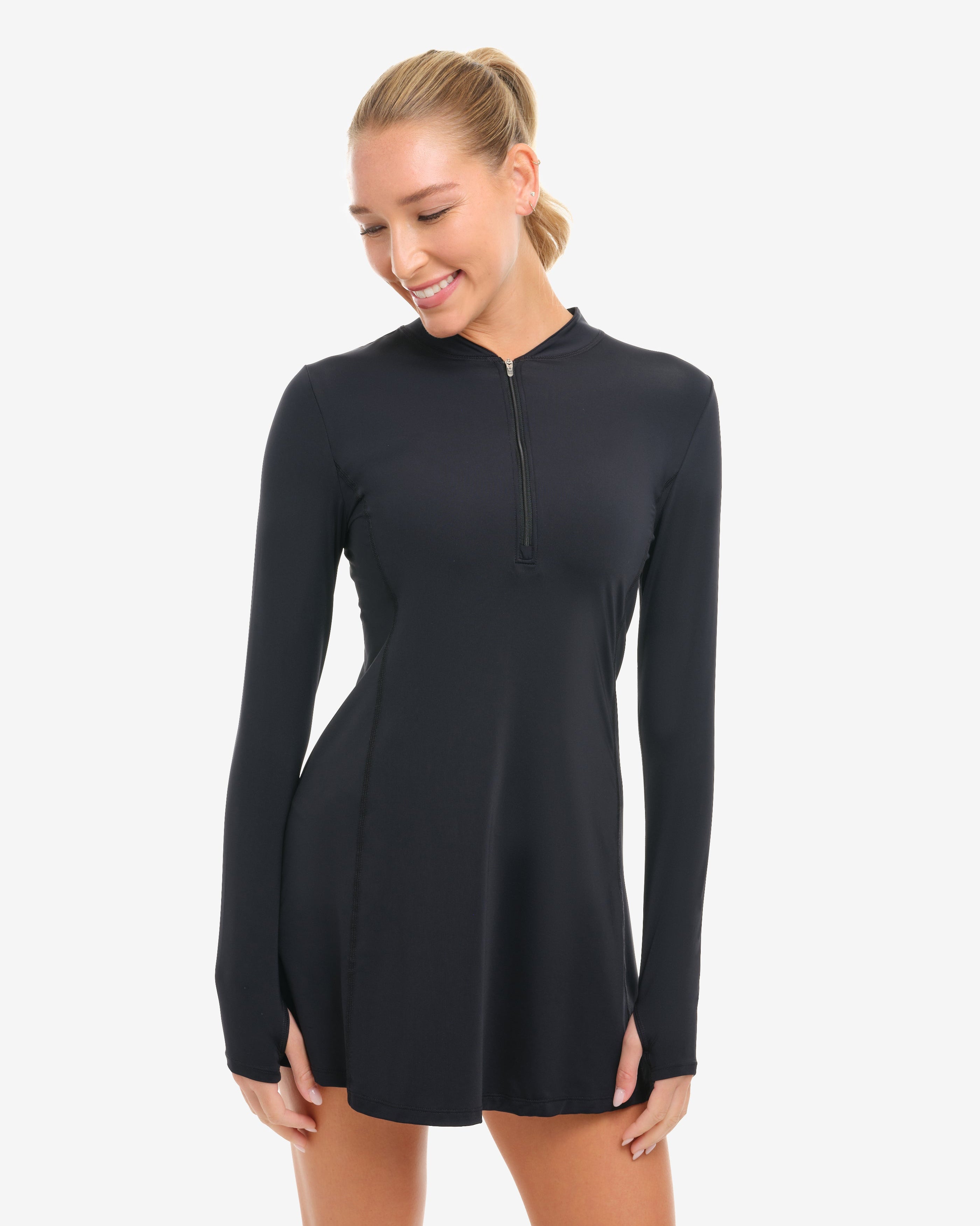 Women's Long Sleeve Sun Protective Active Dress