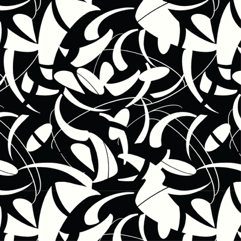 Botanical Domino Print.