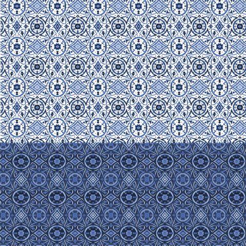 Moroccan Tiles Print