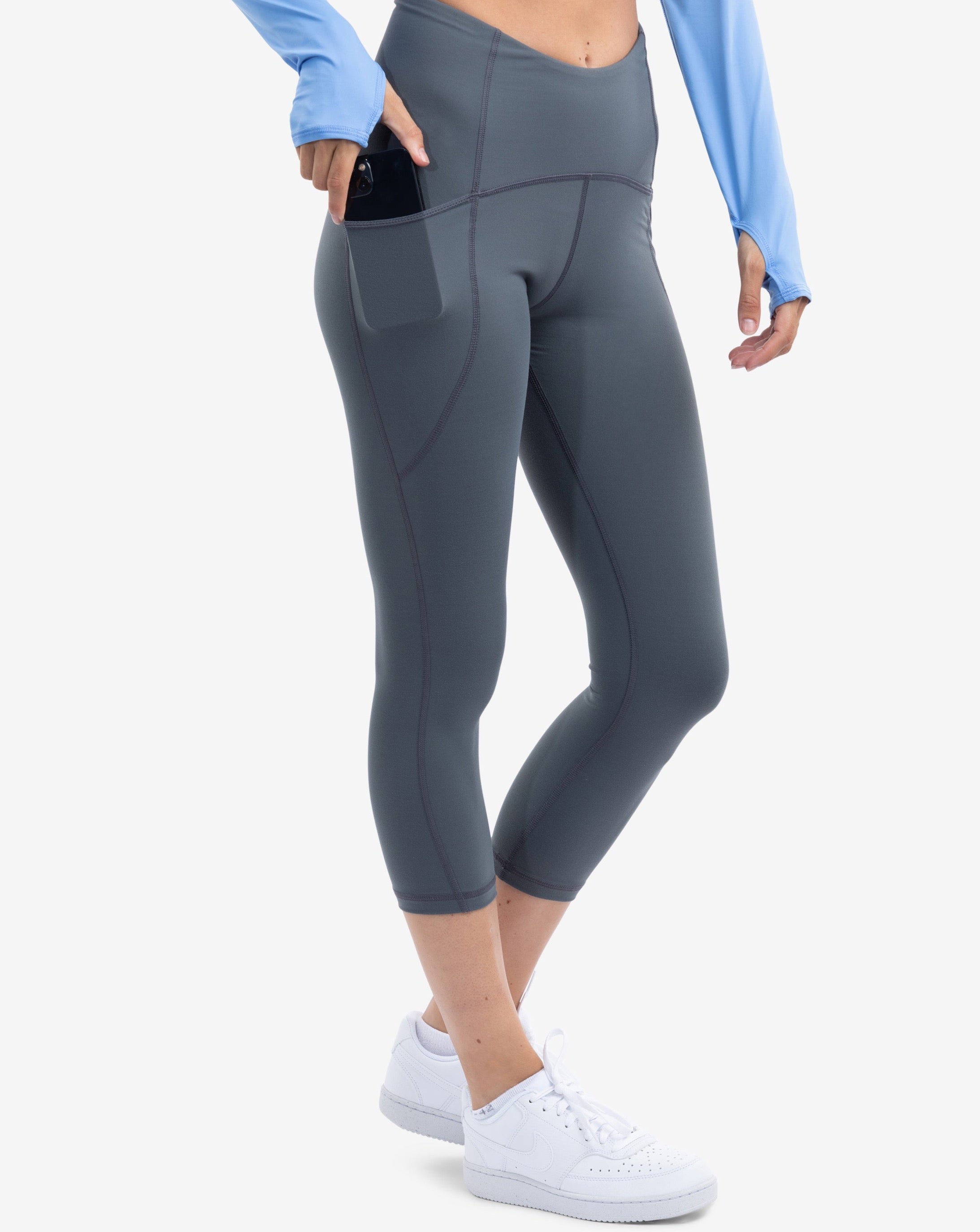 Capri Compression Compression Capri Tights for Women –Clearance | BloqUV